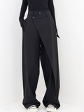 Abbie – High Waisted Wide Leg Trousers