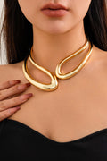 Asymmetric Cut-Out Necklace