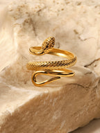 Luna's Adjustable Snake Ring