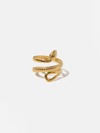 Luna's Adjustable Snake Ring