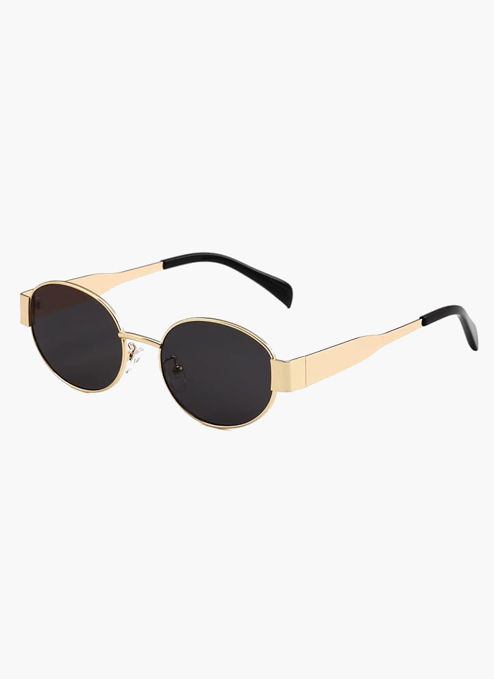 Luna’s Golden Era Oval Sunglasses
