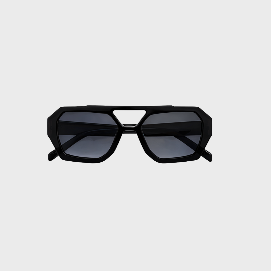 Luna’s Bold Geometric Sunglasses