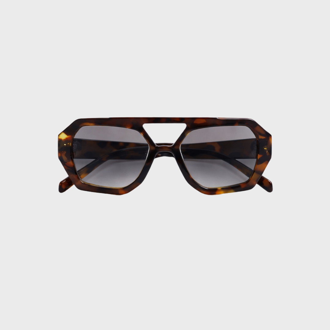 Luna’s Bold Geometric Sunglasses
