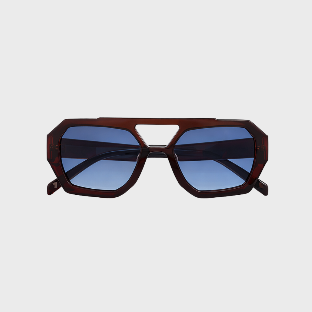 Luna’s Bold Geometric Sunglasses