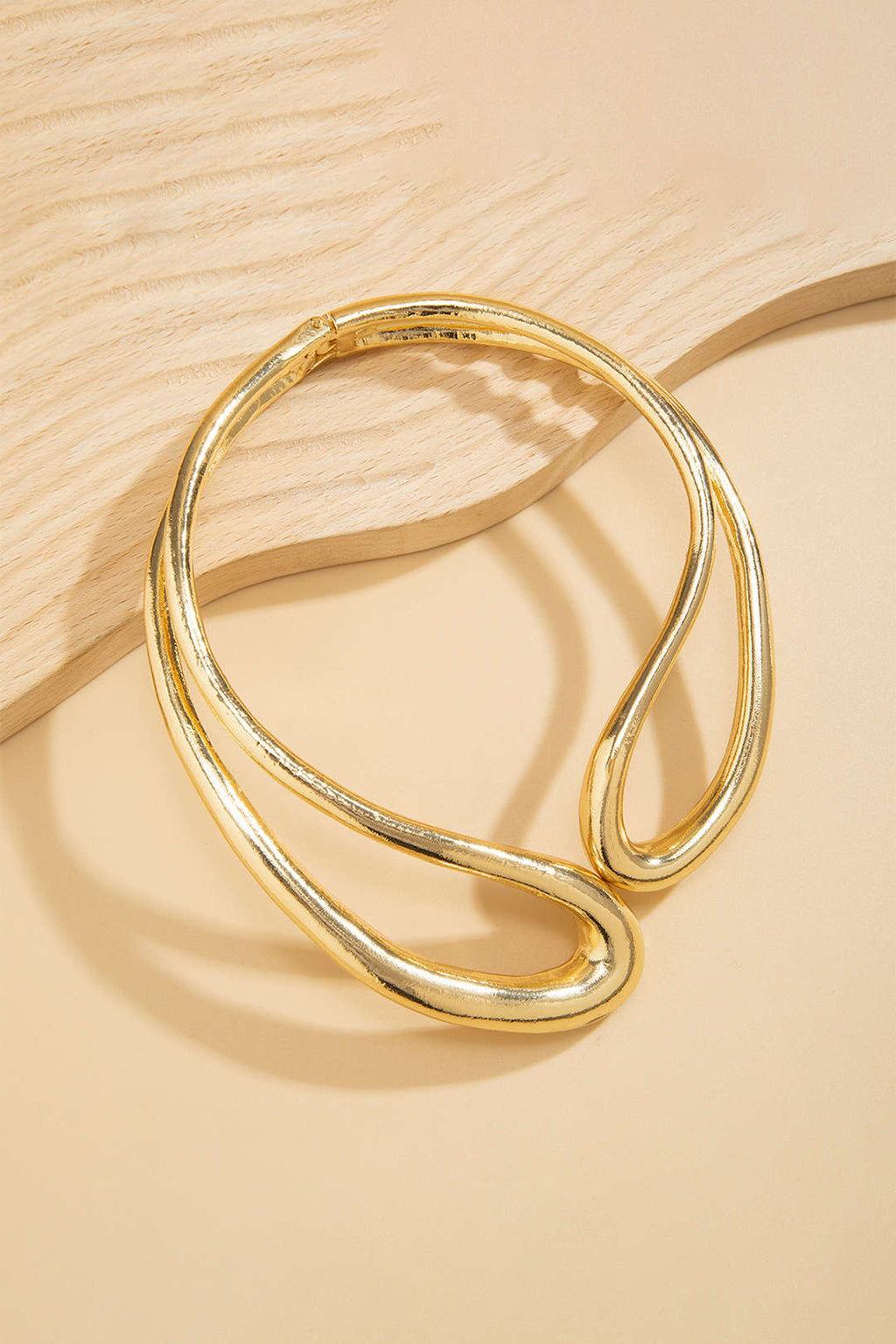 Asymmetric Cut-Out Necklace