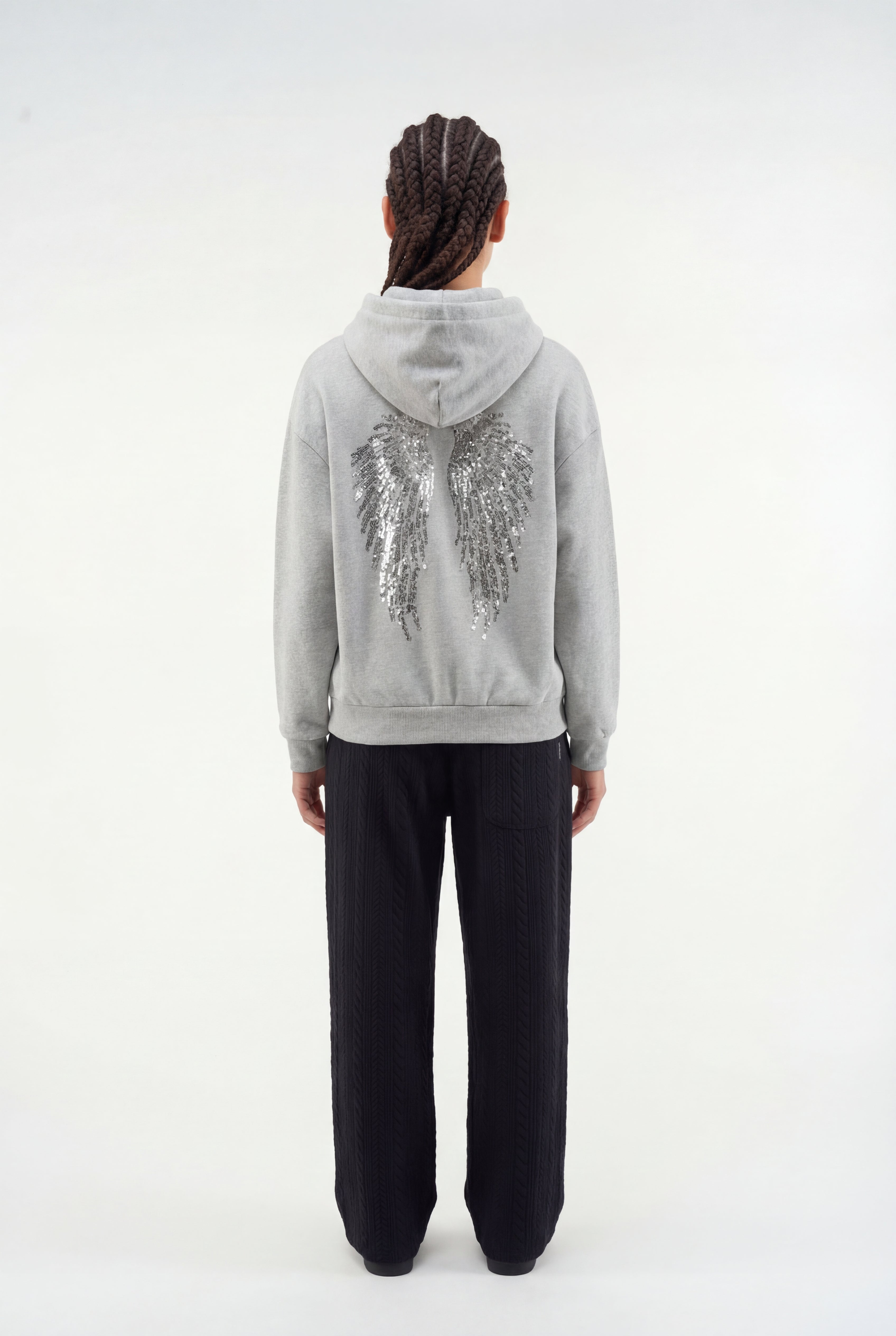 Indiana - Angel Wing Zip Hoodie